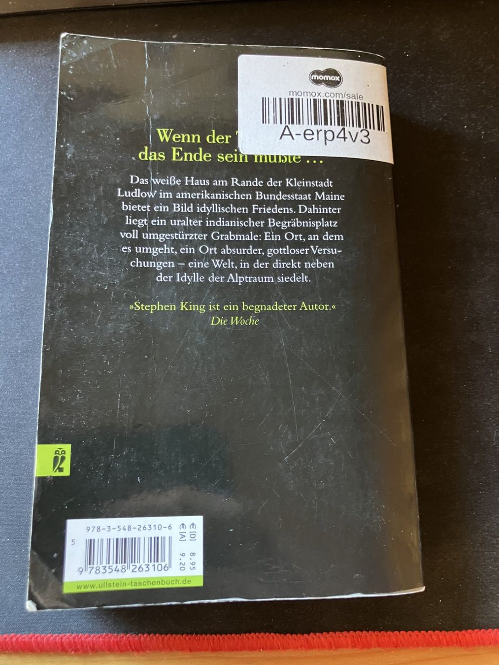 Libri: Friedhof der Kuscheltiere – Usato da St.ursen venduto da Thorsten21 1