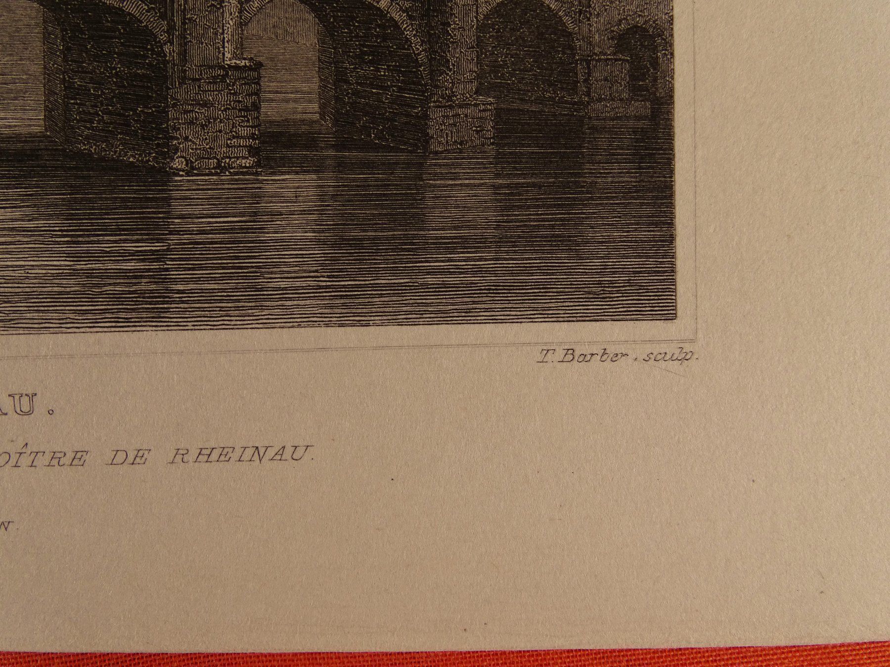 Incisioni: RHEINAU, STAHLSTICH 1832 – Usato da Grüningen venduto da Kartensammler 5