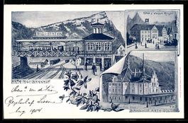 Litho Arth-Goldau, Bahnhof, Rigi-Station