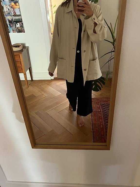 Jacken: Vintage Wildlederjacke hellbeige – Gebraucht aus Bern von ani_k8vn 1