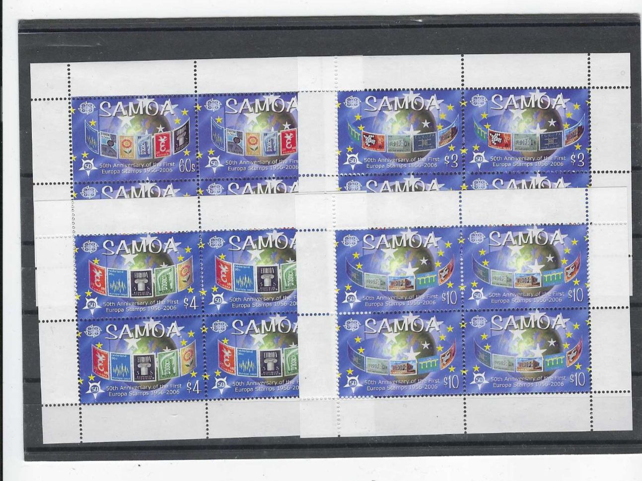 Alle Briefmarken: SAMOA 2005 ** / 50 JAHR EUROPA – Neu (gemäss Beschreibung) aus Dintikon von bonita099