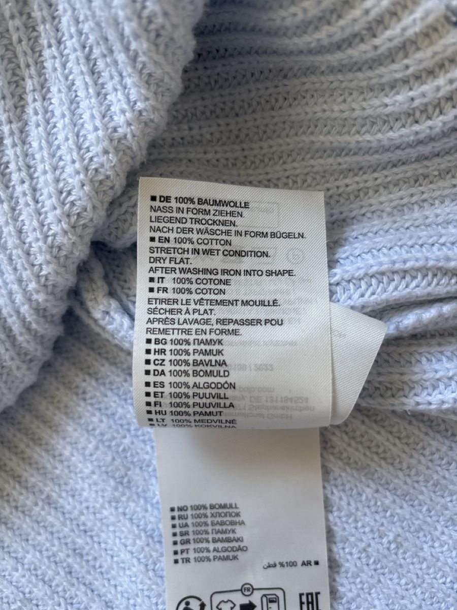 Pullover & Sweatshirts: Marc O'Polo Strickpullover hellblau – Neu (gemäss Beschreibung) aus Bülach von emi_s5h5 3