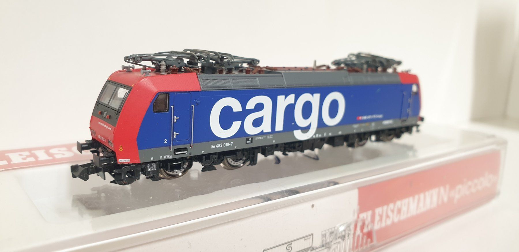 Fleischmann Trains électriques: Fleischmann Spur N  SBB Re482  Carco  7386 – D'occasion à Neuenhof par ludovicco 5