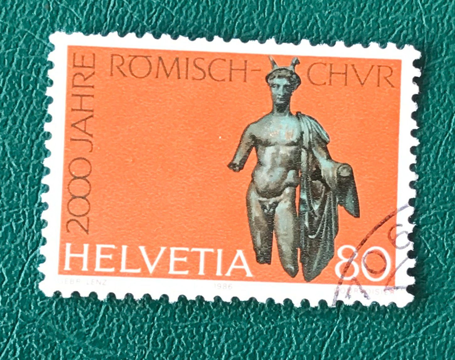 Tutti i francobolli: Nr.722 mit Stempel  200j Römisch-Chur 1986    – Usato da Aarau venduto da Billa007