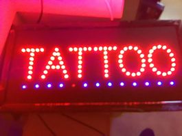Dernière enseigne LED TATOO