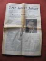 Original Neue Zürcher Zeitung (NZZ) 24.11.1963