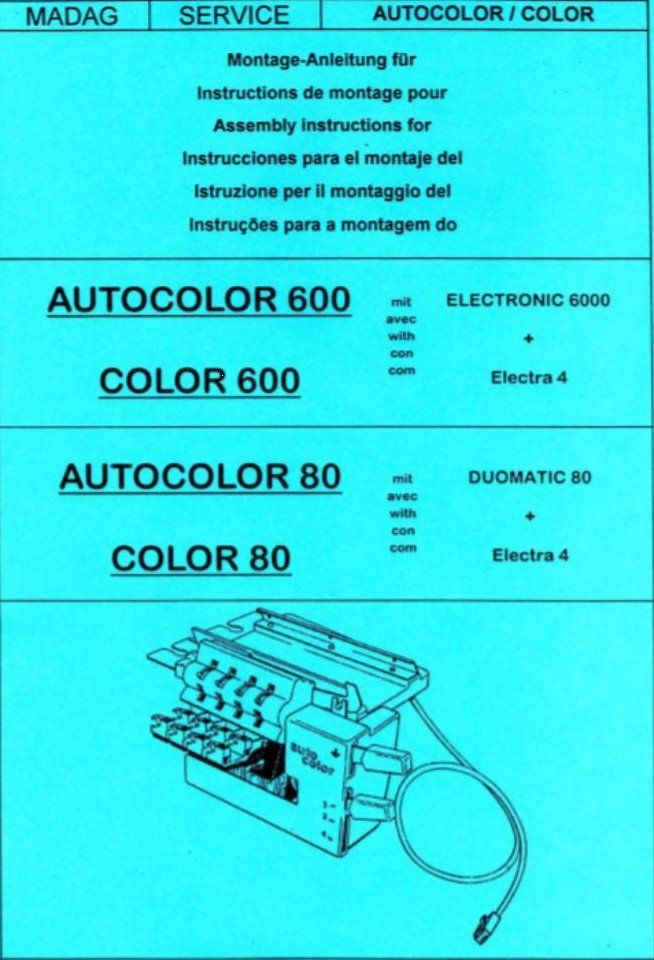 Tutte le macchine: für Strickmaschine Passap E6000 - Autocolor Passap 600 – Usato da Siebnen venduto da Ra-la-ra-ol 5