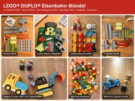 LEGO Duplo Bündel: 5 Sets, Bauplatte und lose Steine