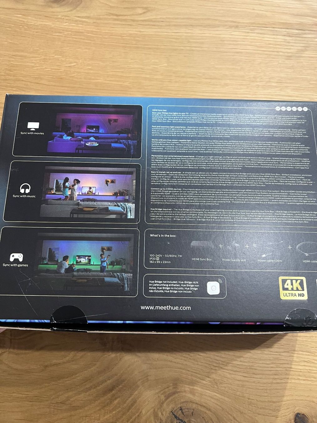 Philips Home Cinema: Philips Hue Play HDMI Sync Box – Usato da Goldach venduto da Spil85 1