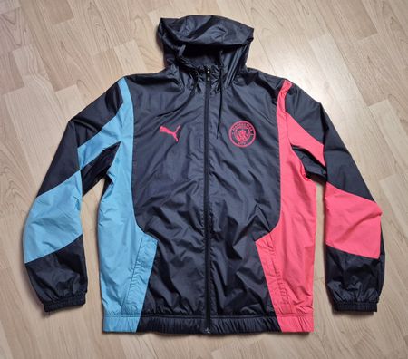 Puma 23/24 Manchester City Pre Match Anthem Jacke Gr. L