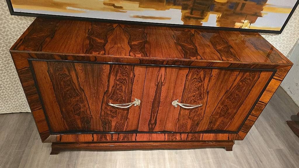 Credenze: Enfilade art deco palissandre de Rio – Usato da Mollens VD venduto da espritartdeco 6