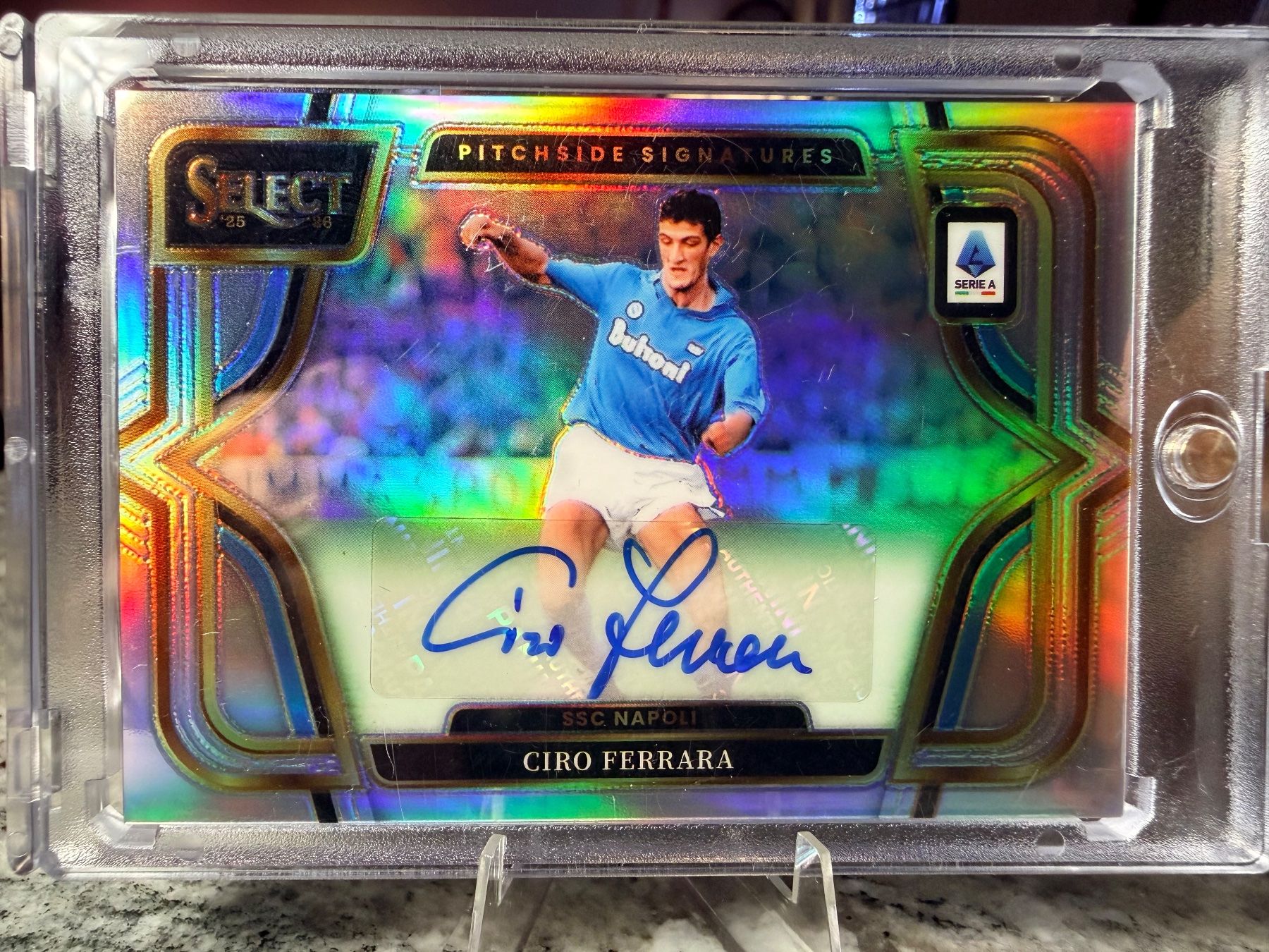 Panini Carte collezionabili: Ciro Ferrara Pitchside Signatures Silver – Nuovo (secondo la descrizione) da Ueberstorf venduto da dan_mms9