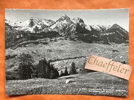 1956 Toggenburg, Schwendi, Wildhaus, Schafberg und Säntis 