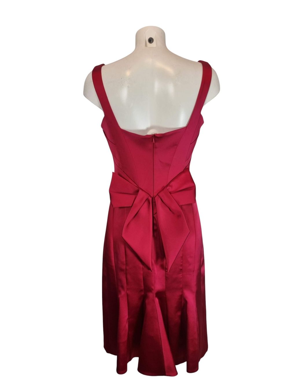 Karen Millen Vestiti: Neues Karen Millen Satinkleid – Nuovo e nell'imballaggio originale da Zürich venduto da ANU-AnimalsNeedUs 1