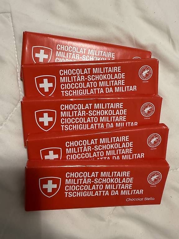 Aliments & Spécialités: Cioccolato militare – D'occasion à Paradiso par mih_cpq2