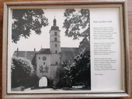 Albin Fringeli "Das Laufen Lied" mit Bilderrahmen