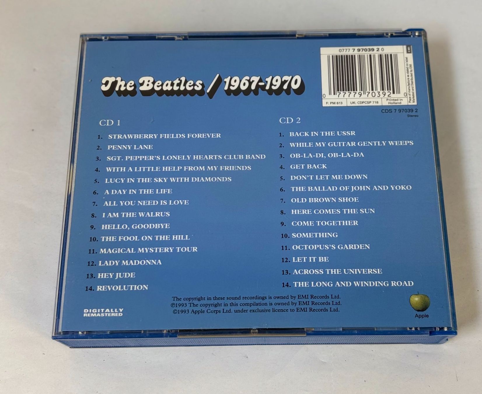 CD: The Beatles CD Sammlung, 3x Doppel CD, 1x Einzel CD – Usato da Zürich venduto da Drahtzug 1