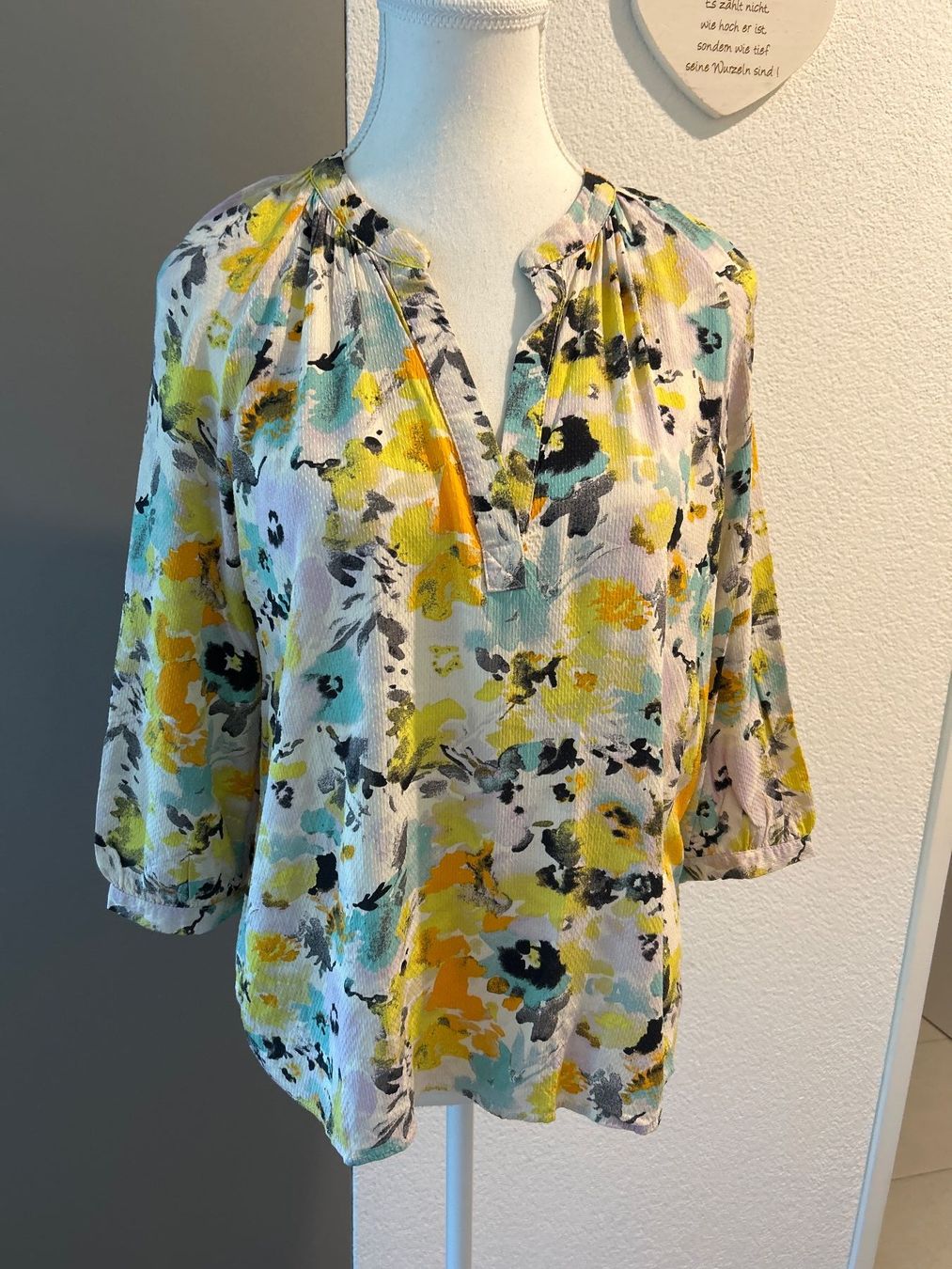 S.Oliver Camicette: Blusenshirt mit Muster von s.Oliver Gr. 36 – Usato da Brunnen venduto da Nala2929