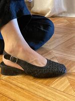 Schwarze Kudeta Sandalen Grösse 40