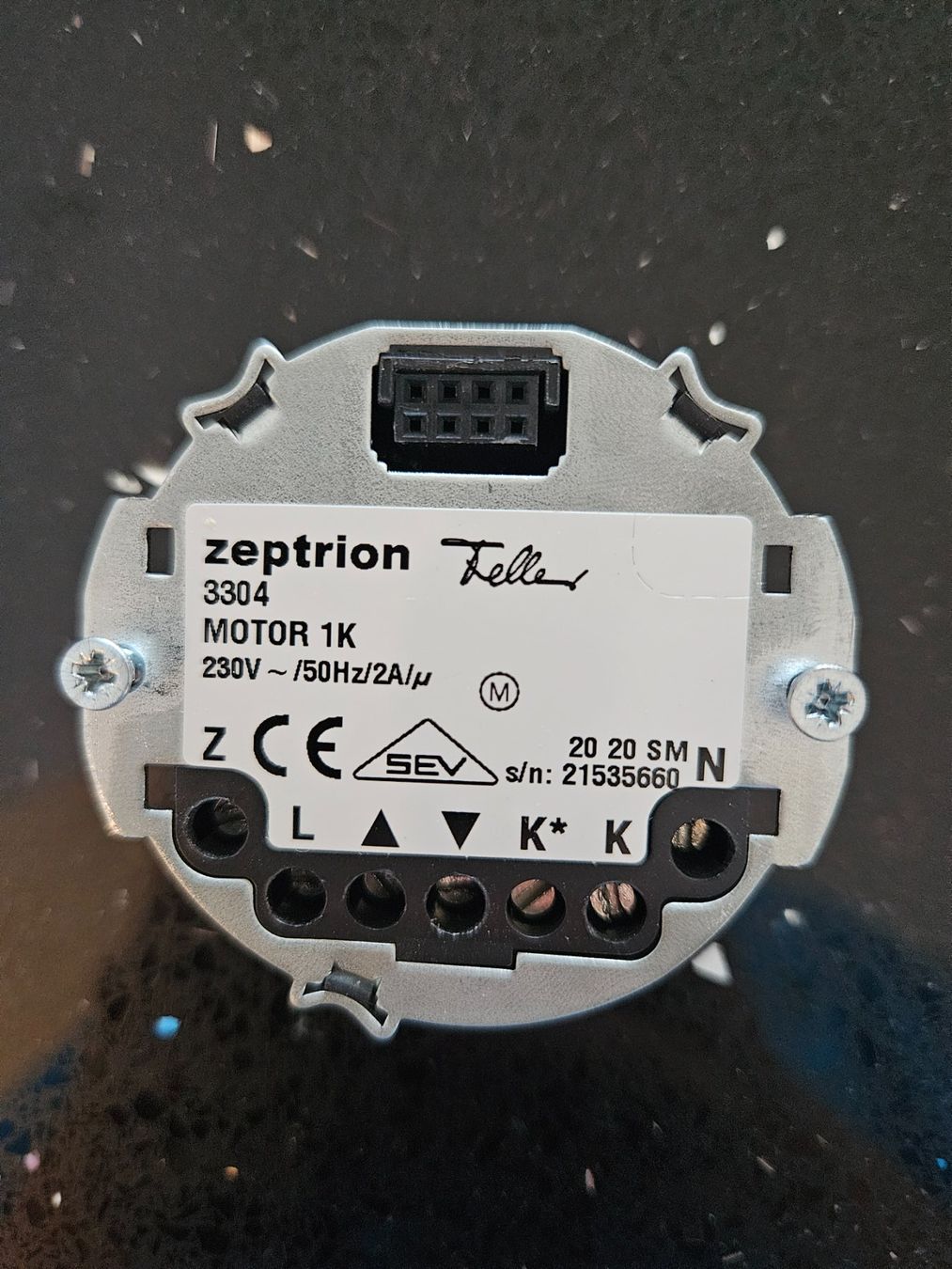 Feller Interruttori: Feller Zeptrion Motor 1K 3304 230V – Usato da Oftringen venduto da Mrg3