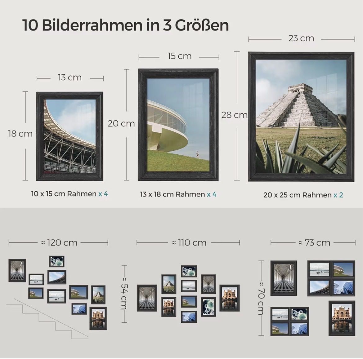 Cadres de tableaux: Neues Bilderrahmen Set – Neuf avec emballage d'origine à Grossdietwil par Kikierenda 5