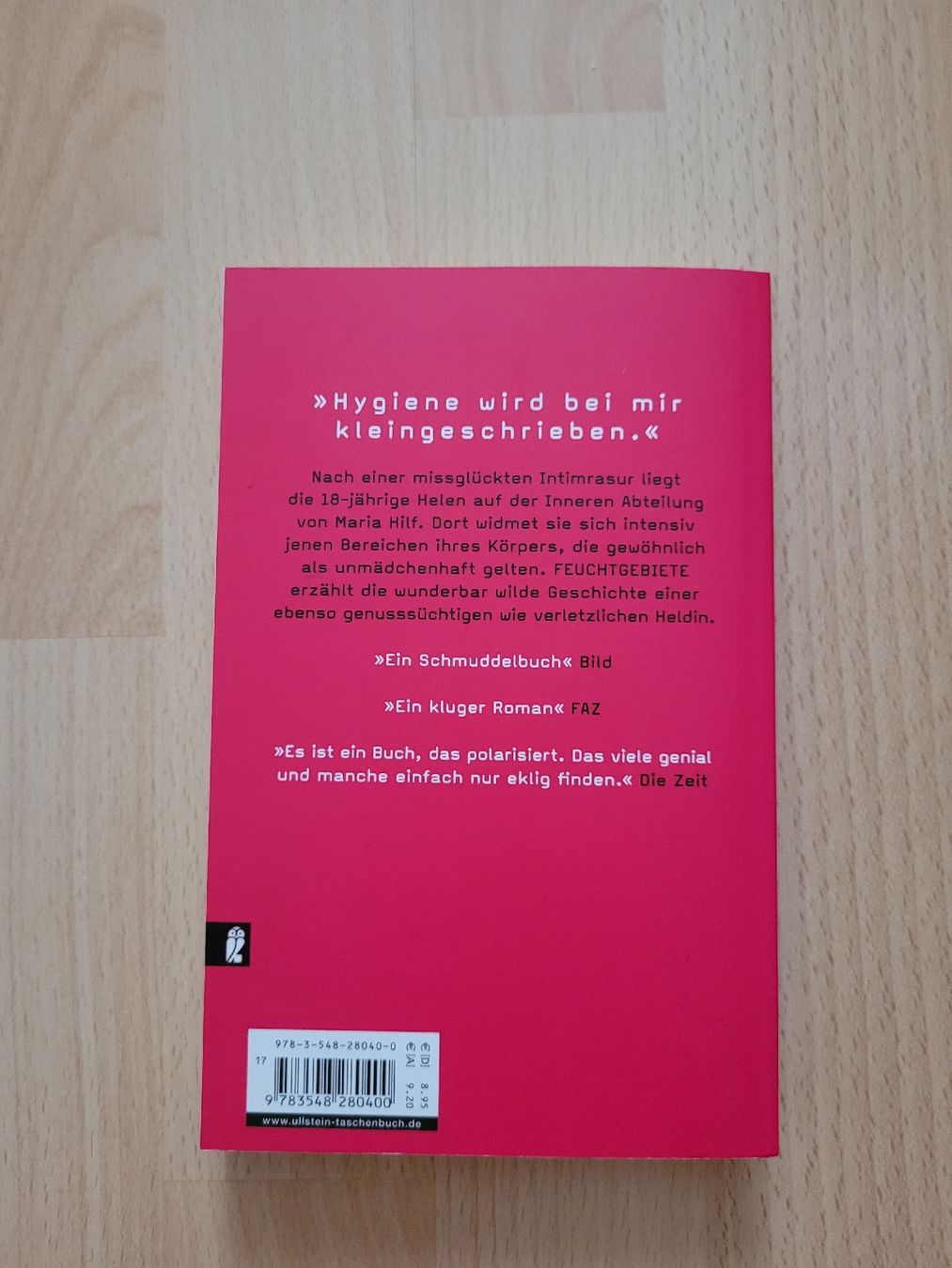 Libri: Feuchtgebiete – Usato da Perlen venduto da Safari_23 1