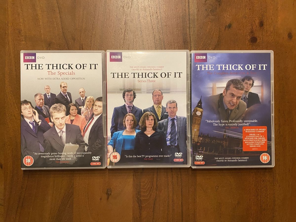 Tutti i DVDs: The Thick Of It - The Complete Boxed Set - DVD – Usato da Thunstetten venduto da Virus_33 1