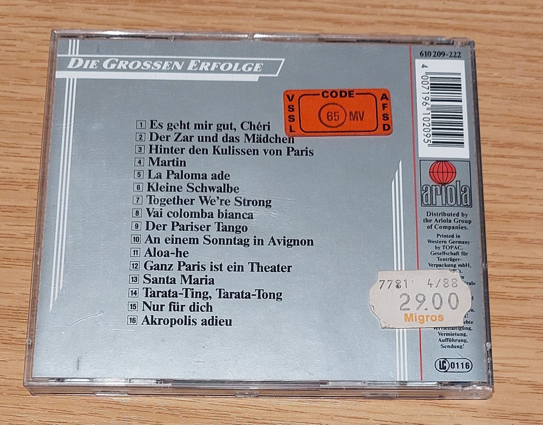 CD: CD - Mireille Mathieu - Rendezvous - die grossen Erfolge – Usato da Urtenen-Schönbühl venduto da Kahru 2
