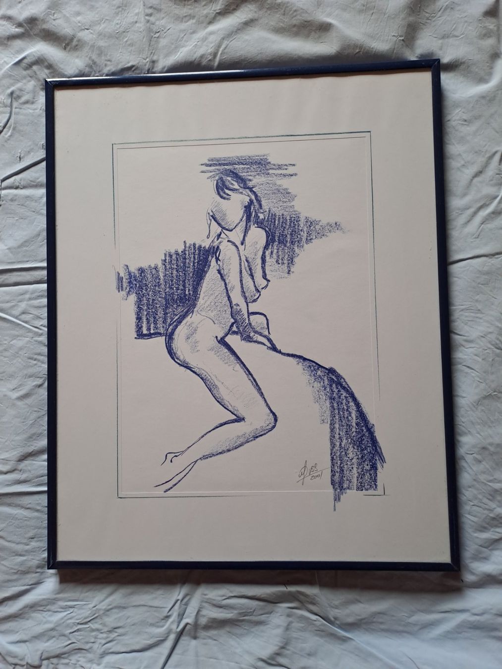Posters & Illustrations: Akt Frau – D'occasion à Ried-Brig par Kawa019
