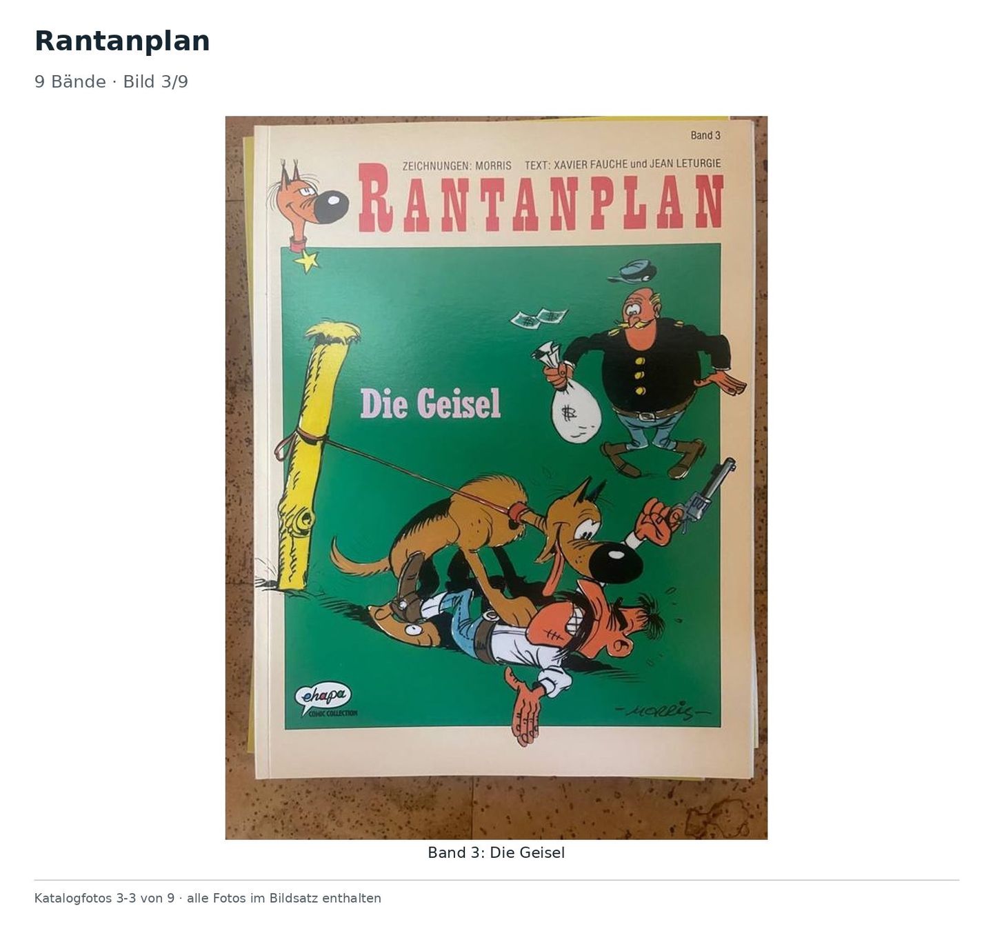 Comics: Rantanplan - 9 Bände – Gebraucht aus Laufenburg von smoritz01 2