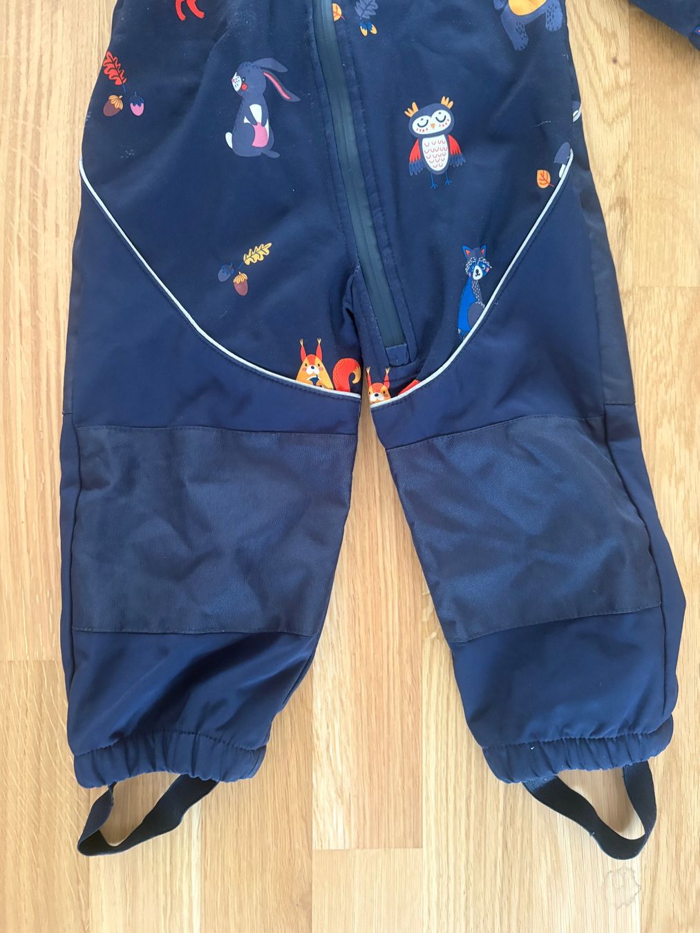 Tute: Kinder Softshell Overall blau mit Tiermotiv gebraucht – Usato da Oensingen venduto da Diksik 2