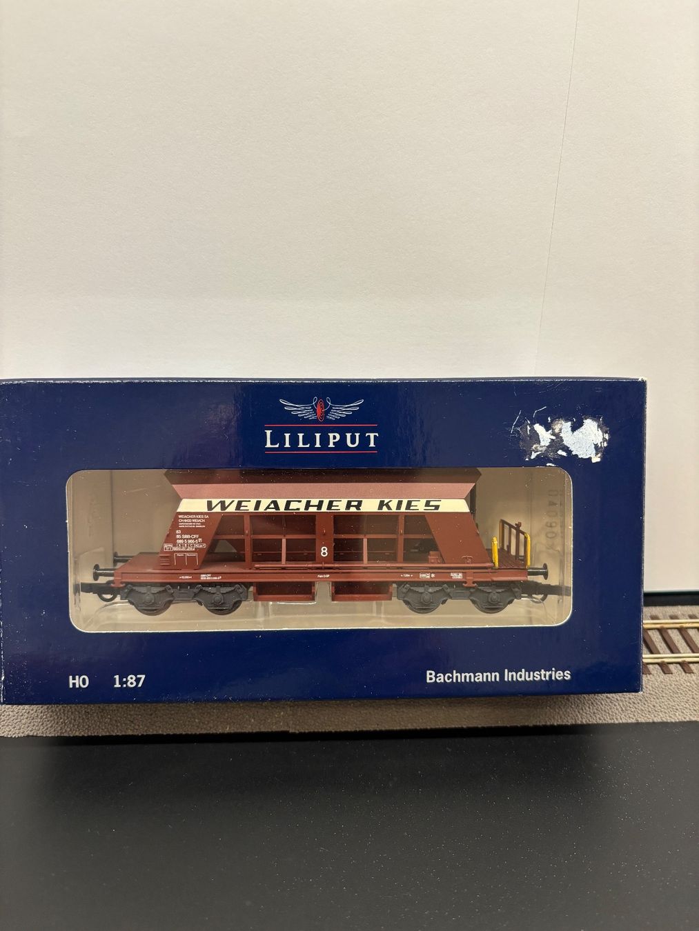 Liliput Modelleisenbahnen: LILIPUT SBB Kieswagen "Weiacher" – Gebraucht aus Interlaken von rigoberto0