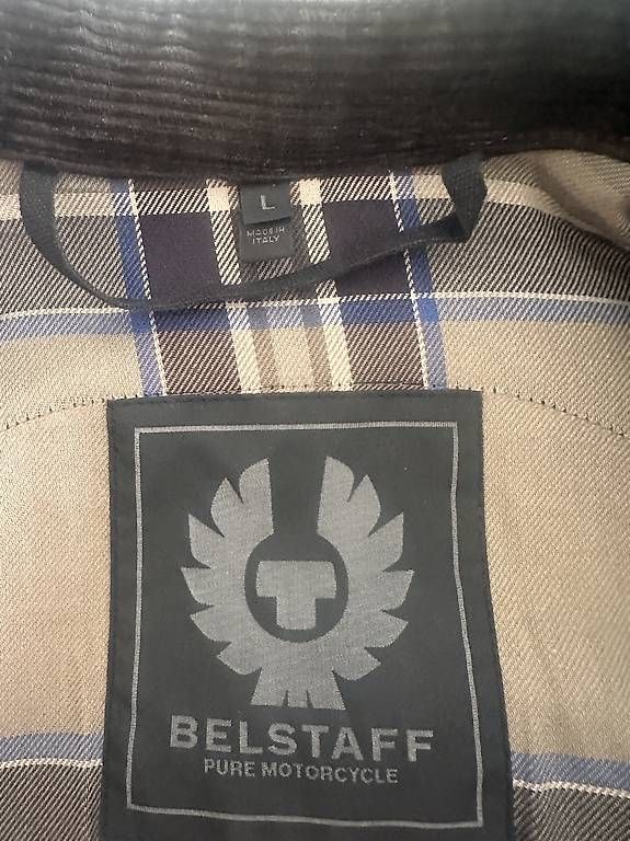 Jacken: Blouson Belstaff Supreme Leather Braun – Gebraucht aus Lausanne von daijobu08 2