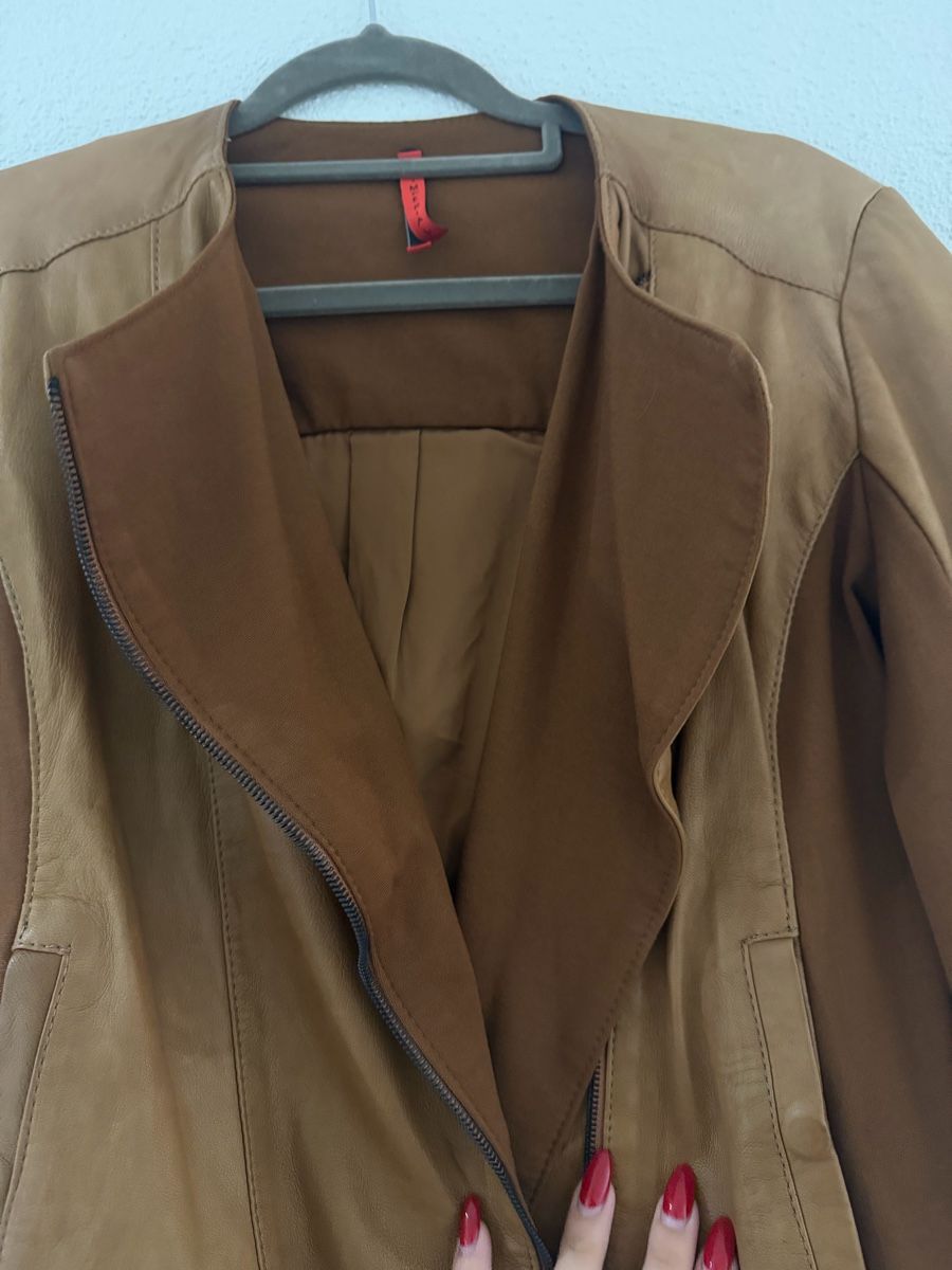 Jacken: Imperial Italia Echtlederjacke Cognac Braun Gr. M  – Gebraucht aus Hägglingen von Raff_Ella 2