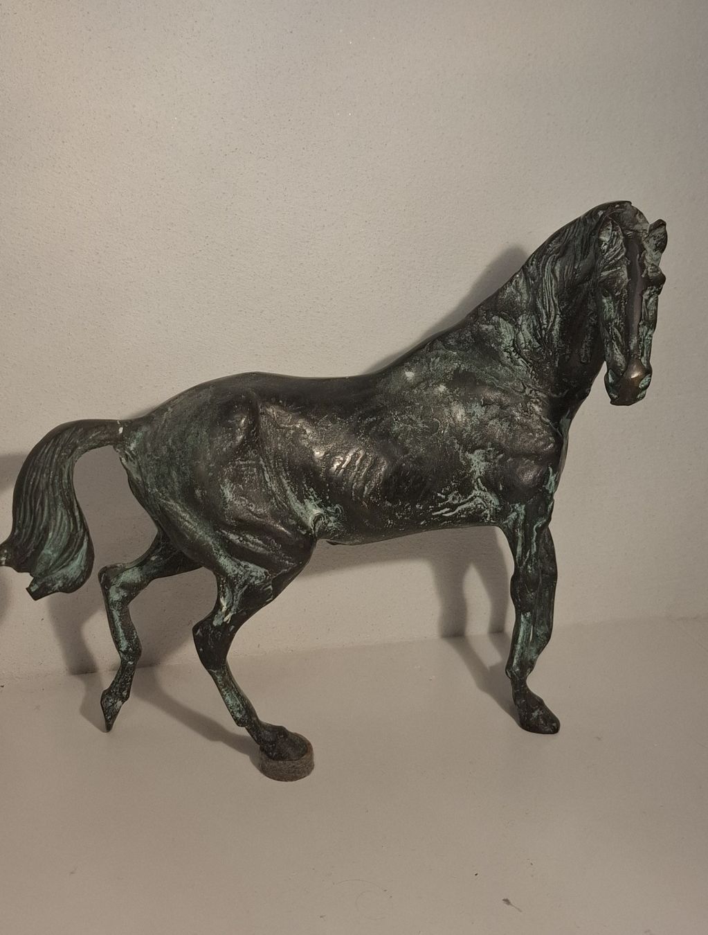 Sculture & Statue: Bronzefigur Pferd antike Nachbildung mit Patina  – Usato da Bern venduto da siri2002 1