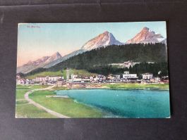 Ansichtskarte St. Moritz, sehr alt