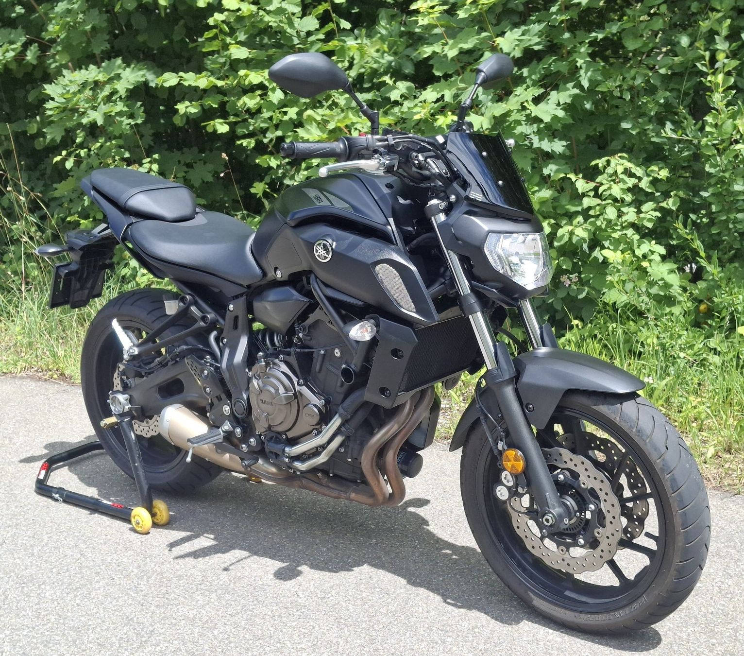 Yamaha Strada: 2018 Yamaha MT-07 ABS – Usato da Illnau venduto da expand_dong