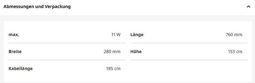 Lampade: IKEA - RANARP Stand-/Leseleuchte, weiss – Usato da Zürich venduto da Beal1 2
