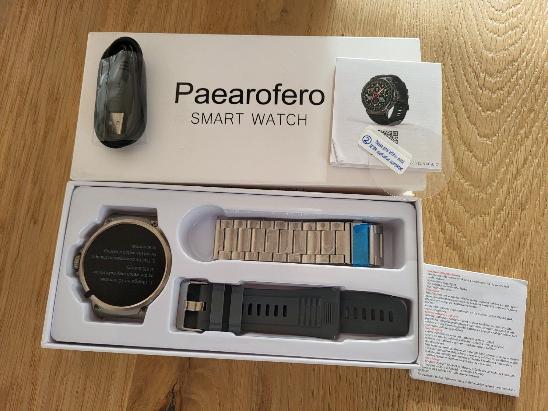 Smartwatch: Smartwatch Paearofero – Nuovo e nell'imballaggio originale da Volketswil venduto da Kandelaber
