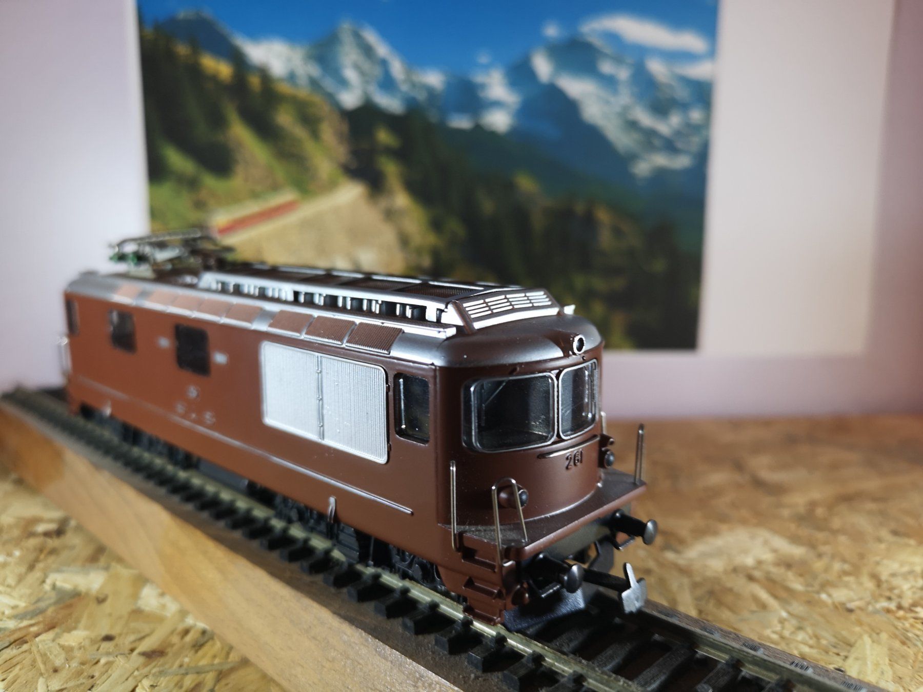 Hag Modellini di ferrovie: HAG Ae 4/4 E-Lokomotive H0 / DC – Usato da Heimberg venduto da Newyorker5 1