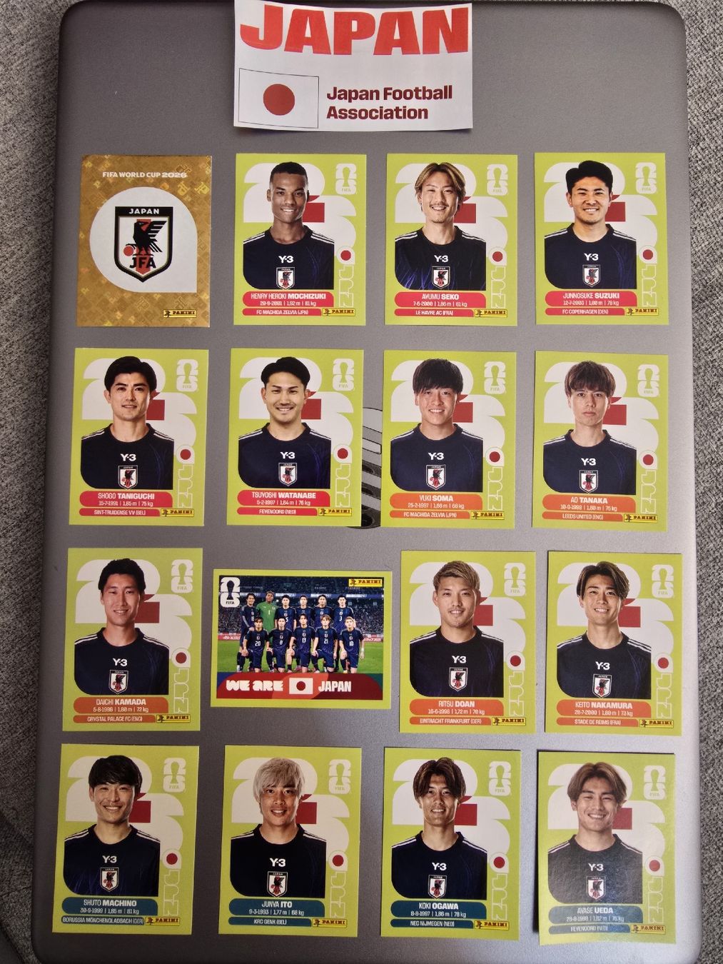 Panini Carte collezionabili: Japan Panini WM 2026 – Nuovo (secondo la descrizione) da Zürich venduto da TutNixCH