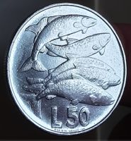 SAN MARINO 50 LIRE 1975 UNZ. *RAR*