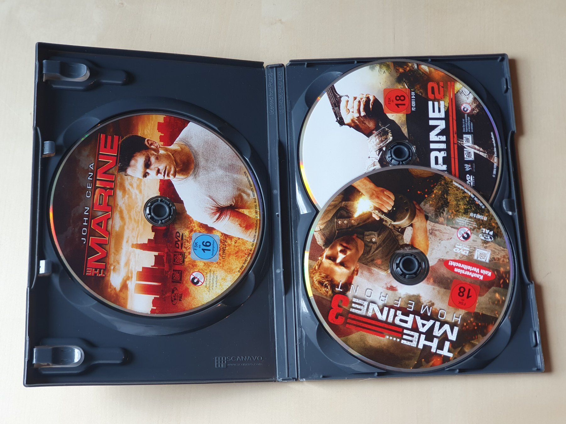 Tutti i DVDs: The Marine 1-3 Collection – Usato da Stansstad venduto da collectorsshop 2