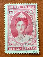 Briefmarken aus Niederländisch-Indien Regierungsjubiläum von