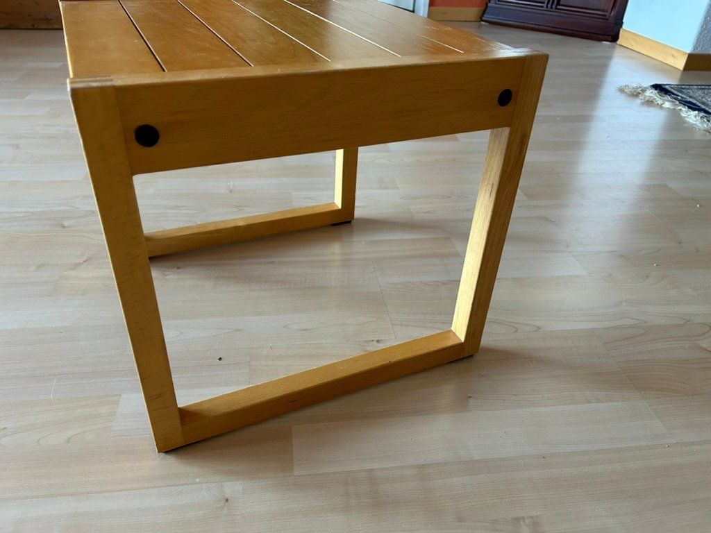 Sgabelli: 2 stabile Hocker aus Massivholz – Usato da Bubikon venduto da dialabarla 2