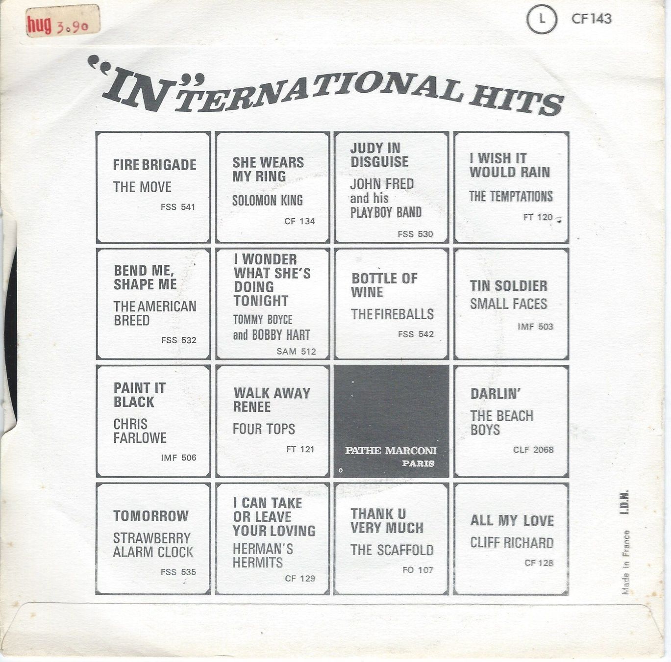 Dischi in vinile: CLIFF RICHARD - CONGRATULATIONS - SINGLE – Usato da Greifensee venduto da scharmant 1