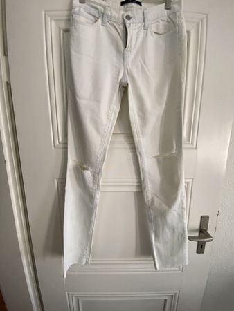 Jeans bianco taglia 27 slim JBrand
