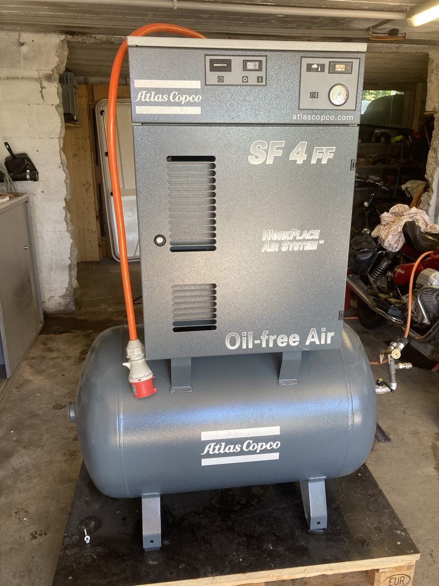Atlas Copco Compressori: Schraubenkompressor Atlas Copco S4 kein Keser oder Comp Air – Usato da Gibswil venduto da mai_pw2j 1