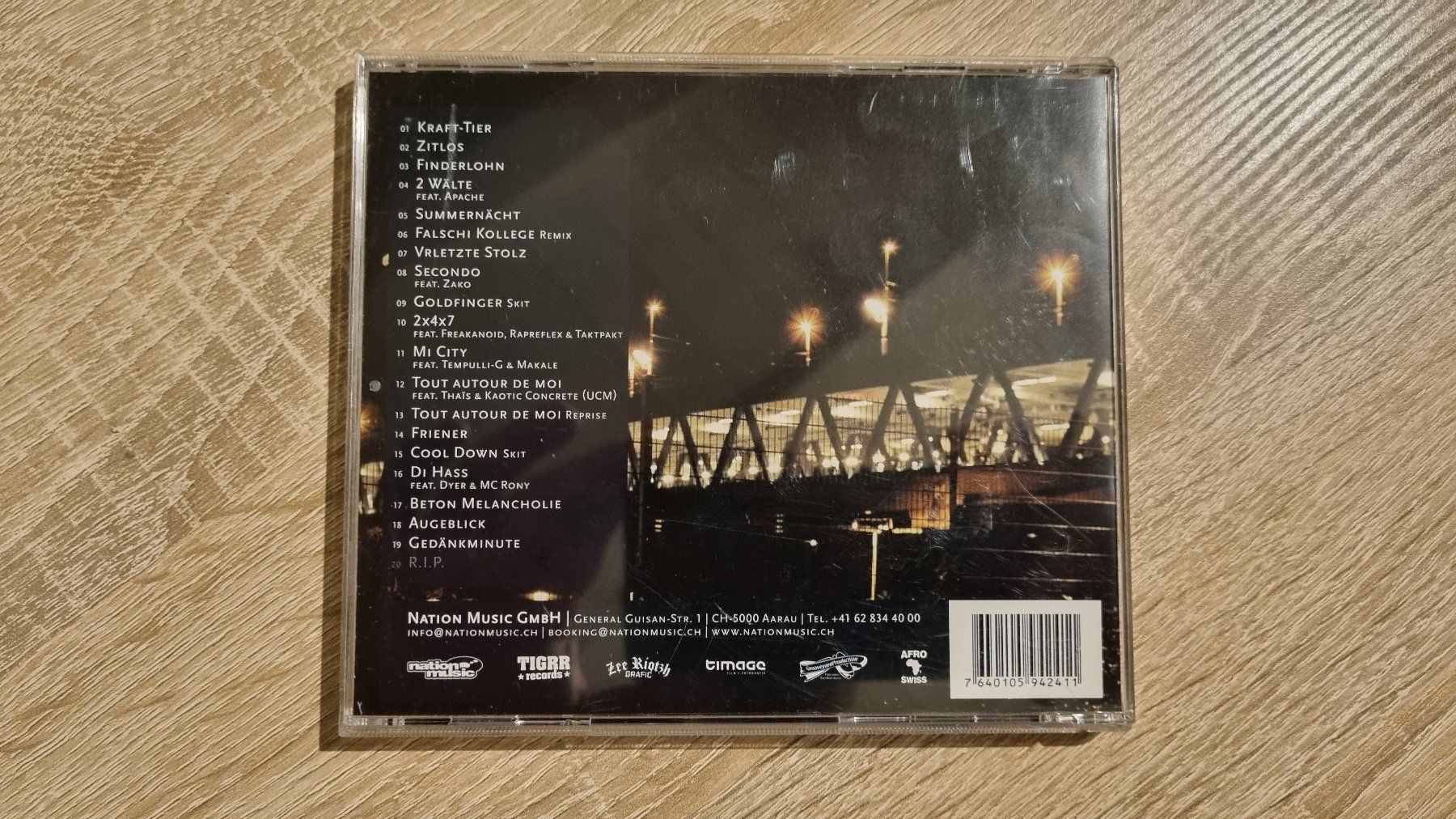 CD: Black Tiger - Beton Melancholie – Usato da Hagenbuch ZH venduto da lecterr55 2
