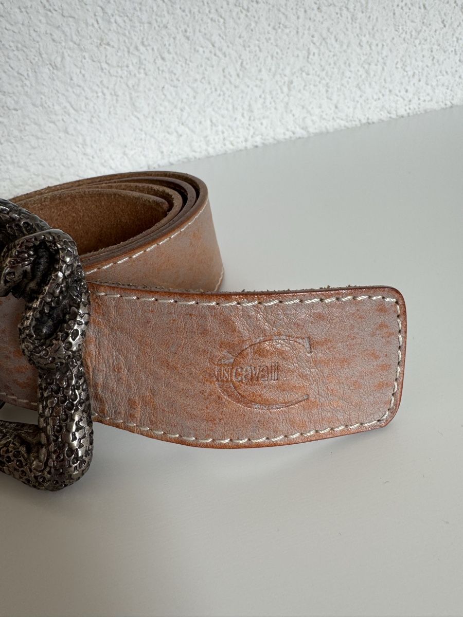 Cinture: Roberto Cavalli Leather Belt - Statement Buckle! – Usato da Sion venduto da sof_97f5 3
